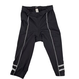 Terry Bicycles Womens XL Black Padded Cycling Knickers Capri Bike Tights 1855